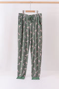 Green Mallard Bamboo Dad Pants