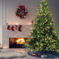 6.5ft Pre-Lit Artificial Christmas Tree