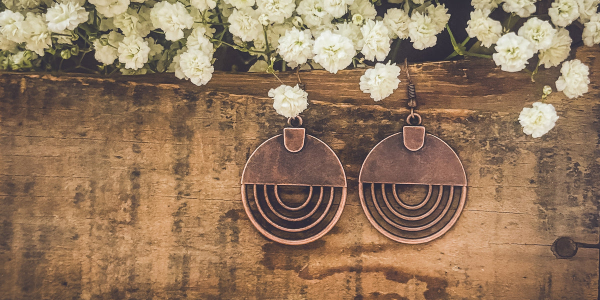 Copper Horizon Earrings