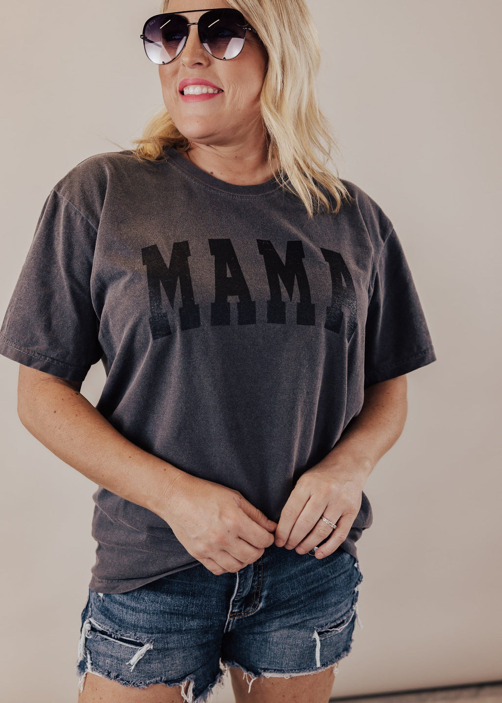 MAMA Tee *Pepper (S-3X)