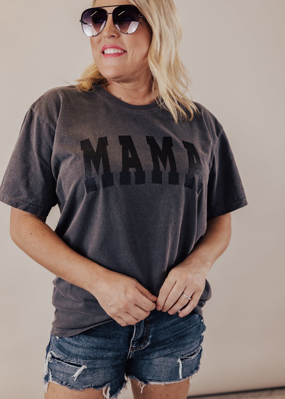 MAMA Tee *Pepper (S-3X)