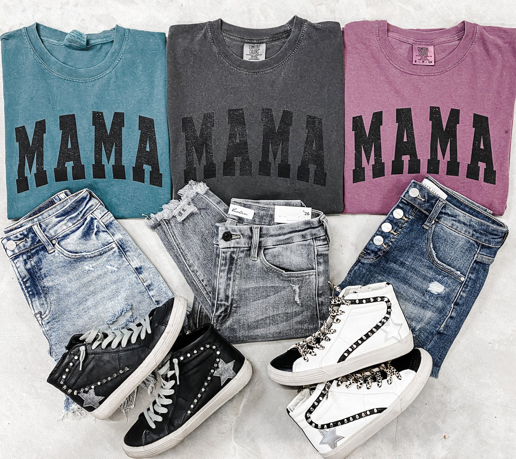 MAMA Tee *Pepper (S-3X)