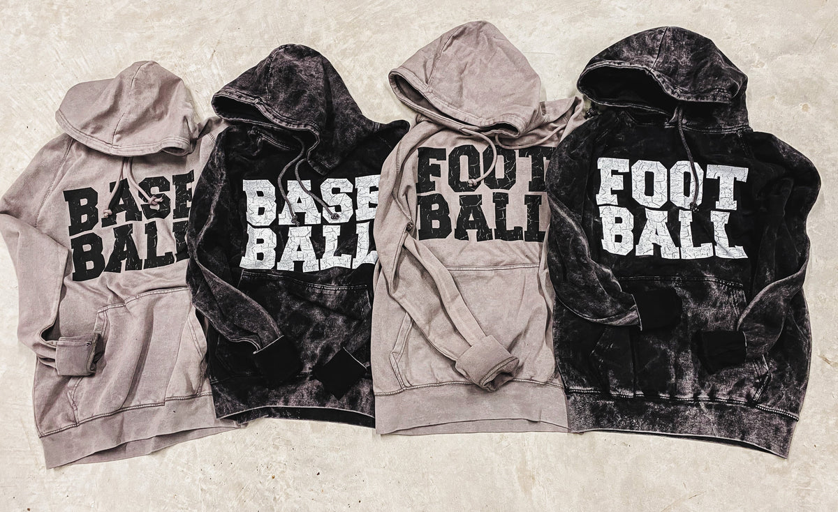 Pre-Order: Baseball Vintage Raglan Hoodie *Zinc (Grey/Purple) (S-3X)