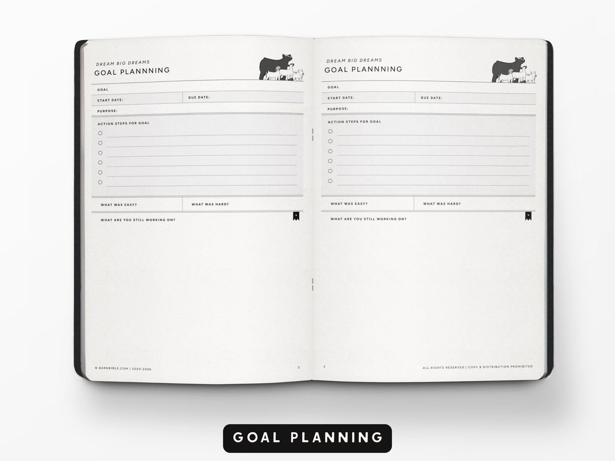 Mini Barn Bible™ Show Planner Edition