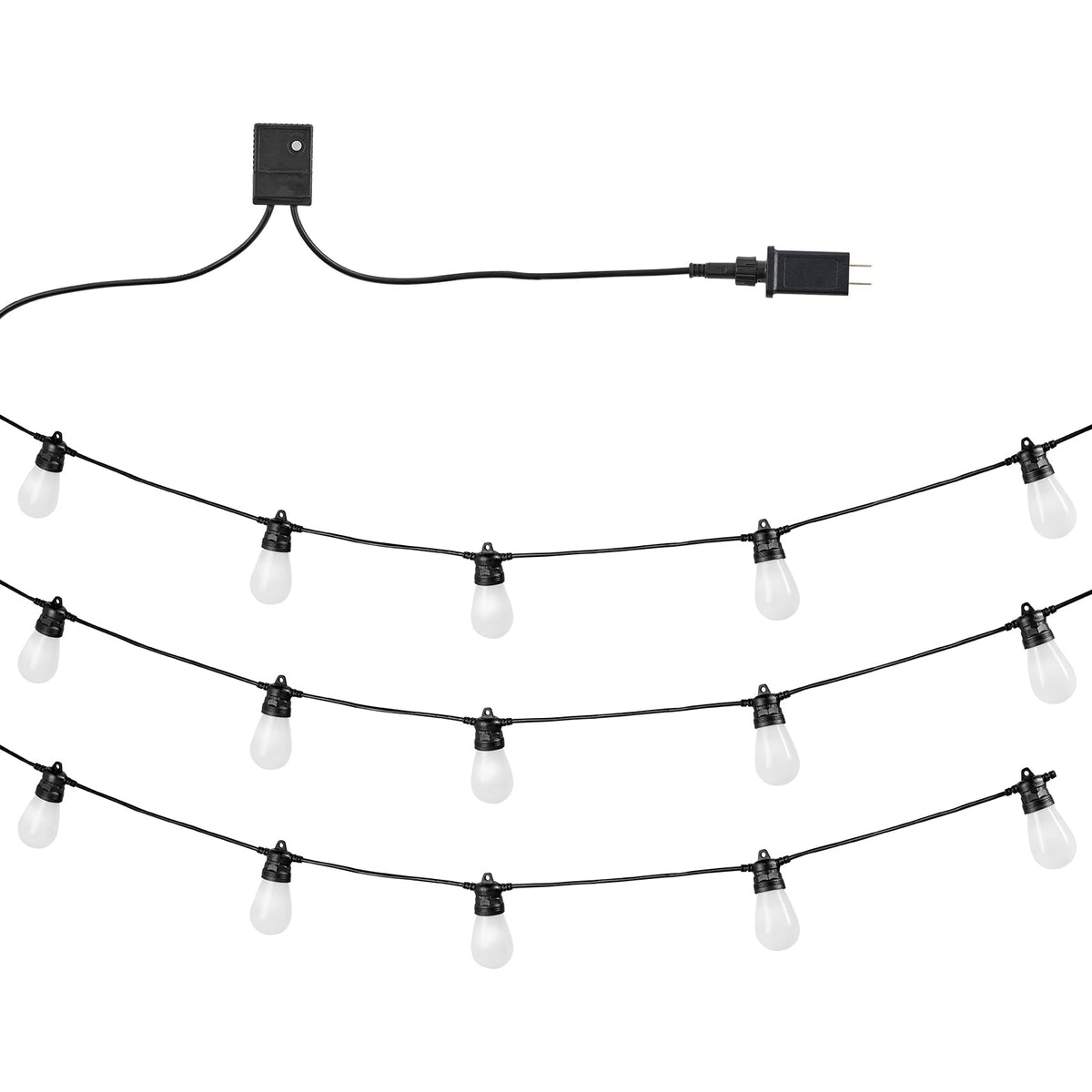 RGB Outdoor String Lights - 50FT Waterproof Patio Lights