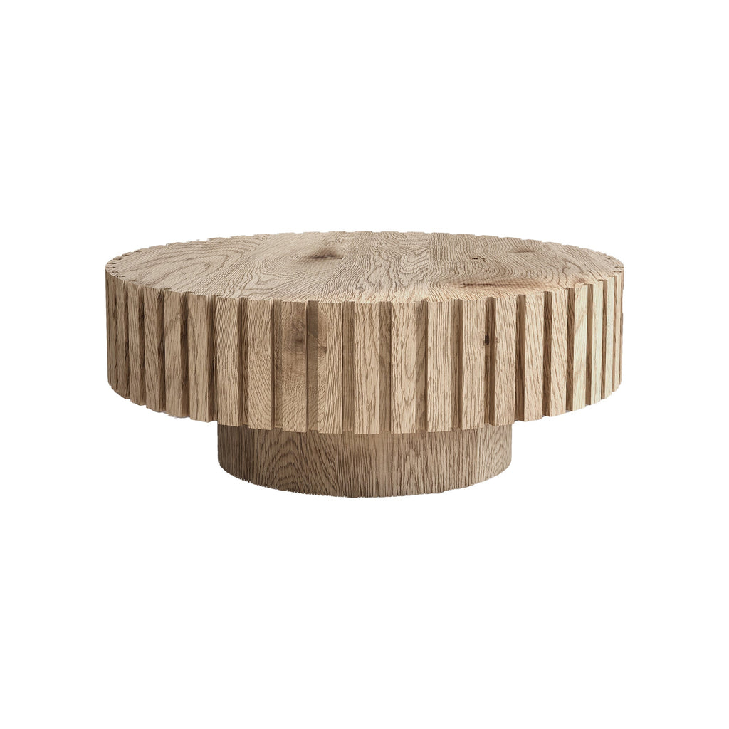 Modern Minimalist Circular Coffee Table 31.4''