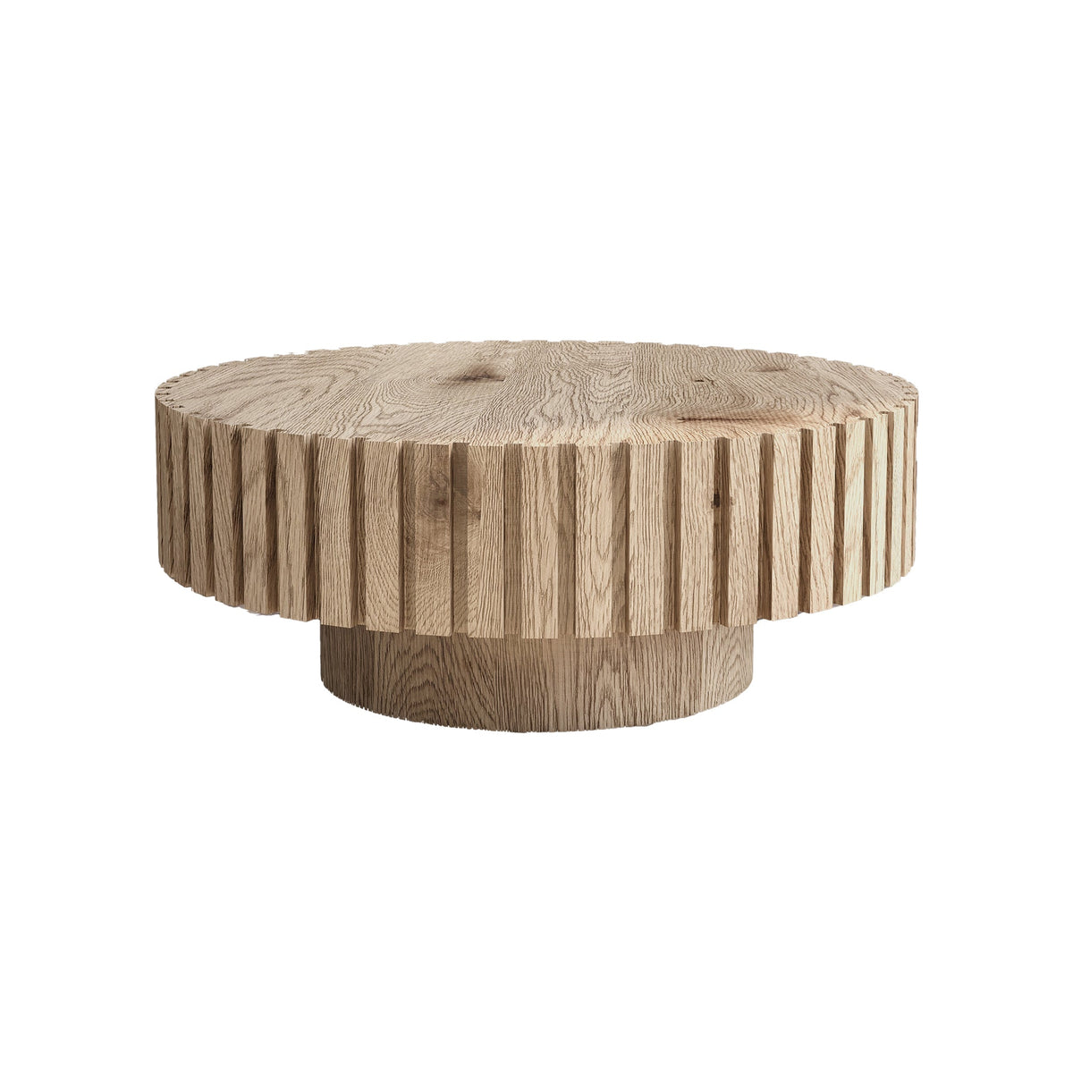 Modern Minimalist Circular Coffee Table 31.4''