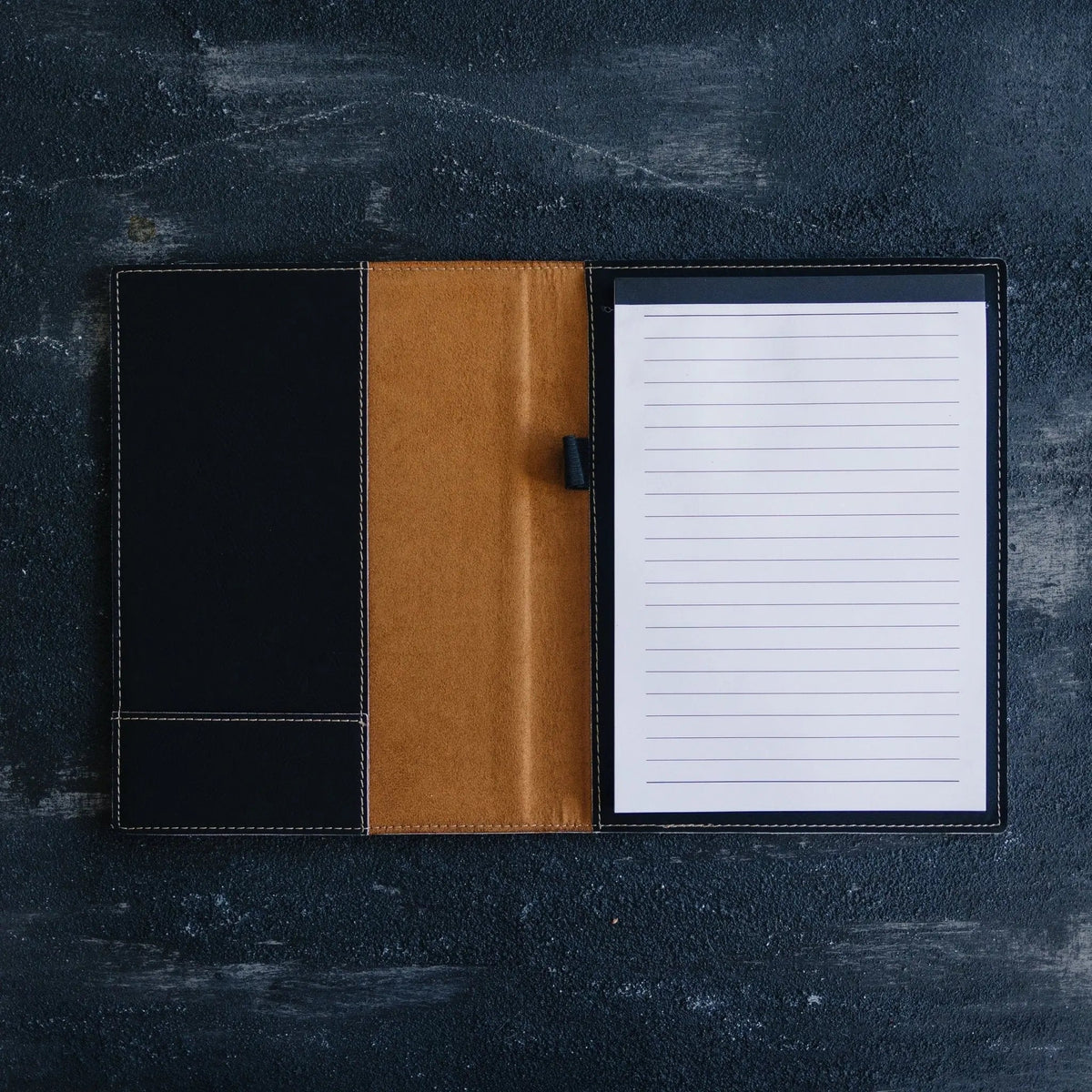Personalized Notepad, Teacher Gift, Personalized Paper Holder, Portfolio Note Pad Holder