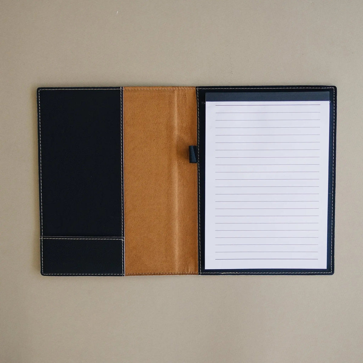 Personalized Notepad, Teacher Gift, Personalized Paper Holder, Portfolio Note Pad Holder